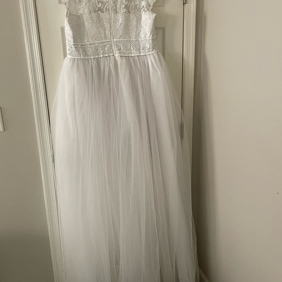 Custom bridal romper never worn. - Picture 3 of 5